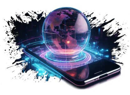 5G Global Telephony Concept Artwork