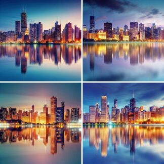 AI Chicago City Scenic