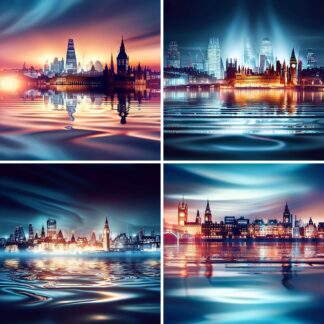 AI London Cityscape Scene