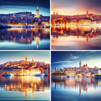 AI Marseille City Scene