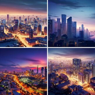 AI Modern Generic Cityscape