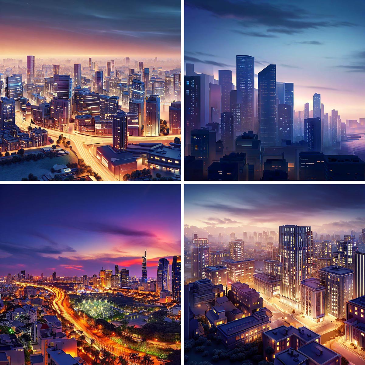 AI Modern Generic Cityscape