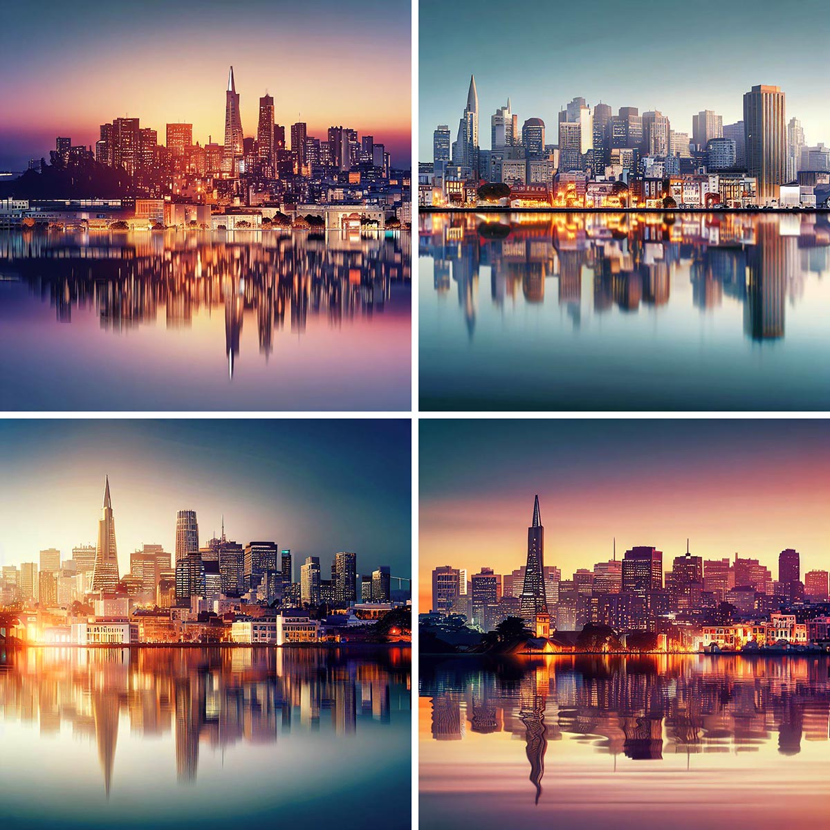 AI San Francisco Cityscape