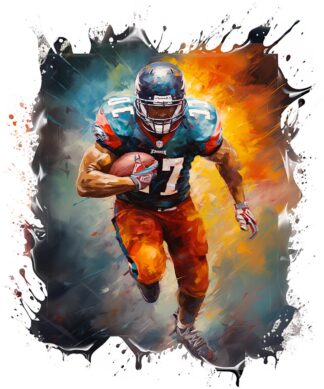 American Football Running Back