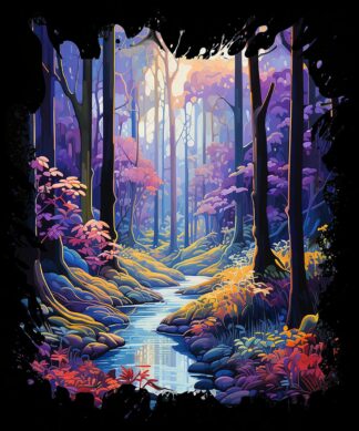 Colorful Autumn Scene Fine Art