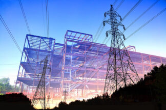 Construction Industry Electrification Concept - stock photos and royalty-free images