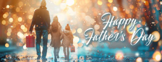 Happy Father's Day Banner - Happy Childhood
