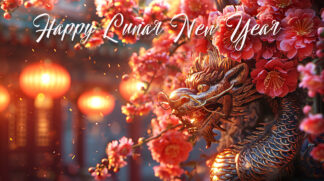 Happy Lunar New Year - Hidden Dragon