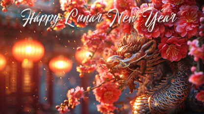 Happy Lunar New Year - Hidden Dragon