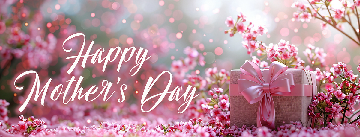Happy Mother's Day Banner - Pink Gift