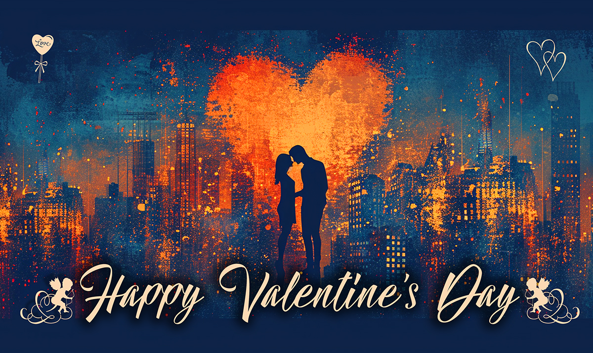 Happy Valentine's Day - Urban Couple Concept