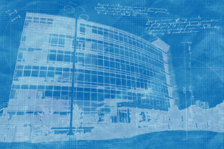 Headquarters Building Construction Blueprint Design