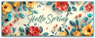 Hello Spring - The New Beginning Season Photo