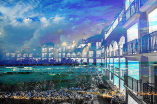 Hotel Resort Photo Montage 01 - stock photos and royalty-free images