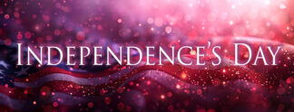 Independence's Day Banner - American Flag 2024