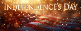 Independence's Day Banner - US Flag