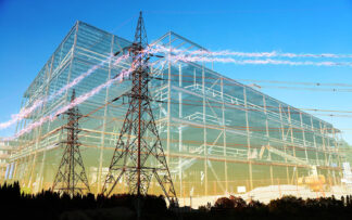 Large Construction Industry Electrification - stock photos and royalty-free images