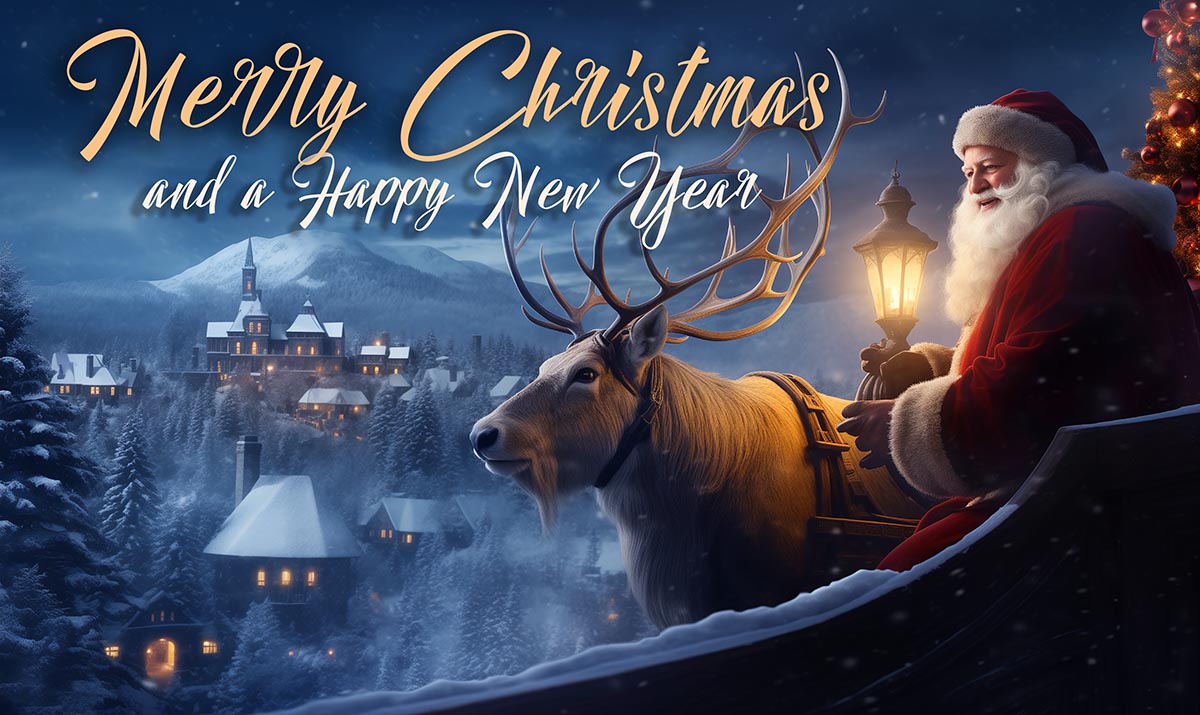Merry Christmas Night and a Happy New Year