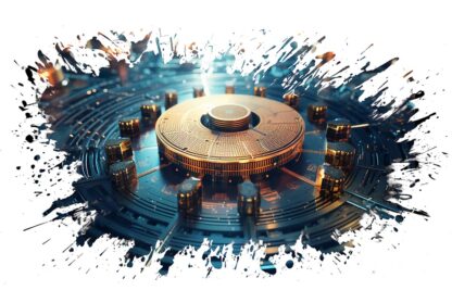 Modern Networking Technology Artwork