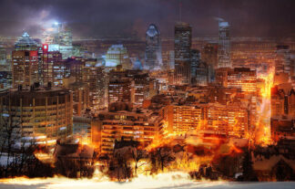 Montreal City Photo Montage 11 - stock photos and royalty-free images