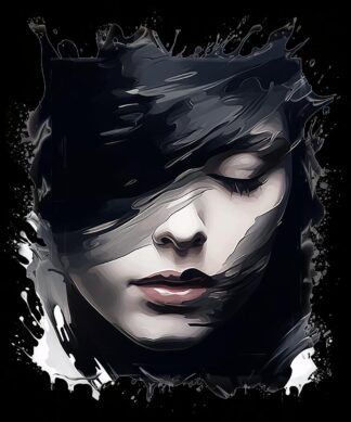 Mystic Woman Face Creative Artwork