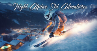 Night Alpine Ski Adventure