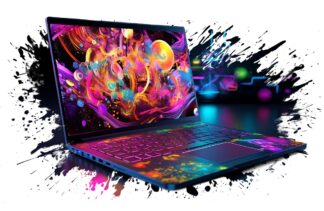 Portable Computer Creativity Artwork