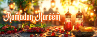 Ramadan Kareem Banner - Traditional Feast