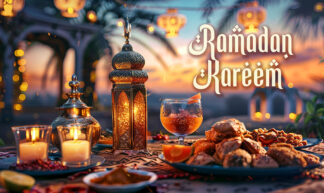 Ramadan Kareem - Traditional Sunset Feast