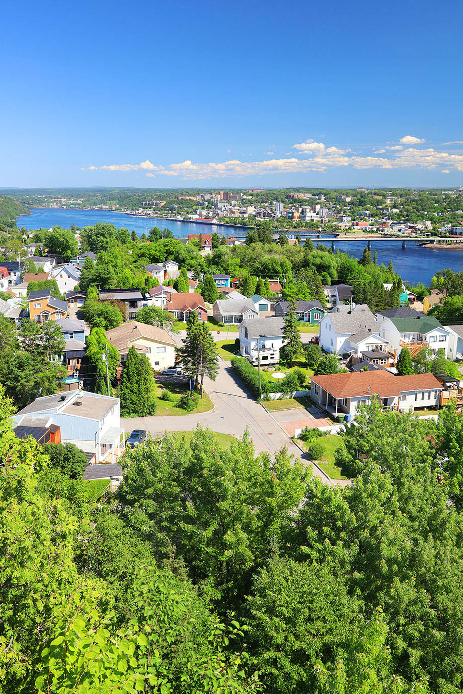 Saguenay City in Summer
