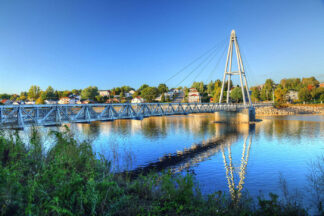 Saguenay River Modern Overpass