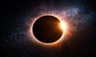 Solar Eclipse in Space - stock photos and royalty-free images