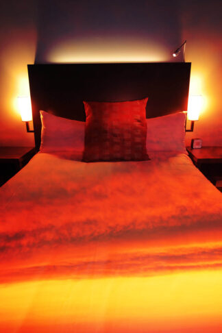 Sunset Bed Cover 2 - stock photos and royalty-free images