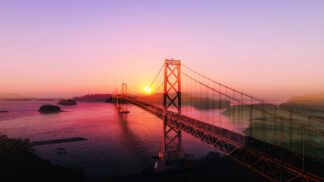 Surreal Suspension Bridge 03 - stock photos and royalty-free images
