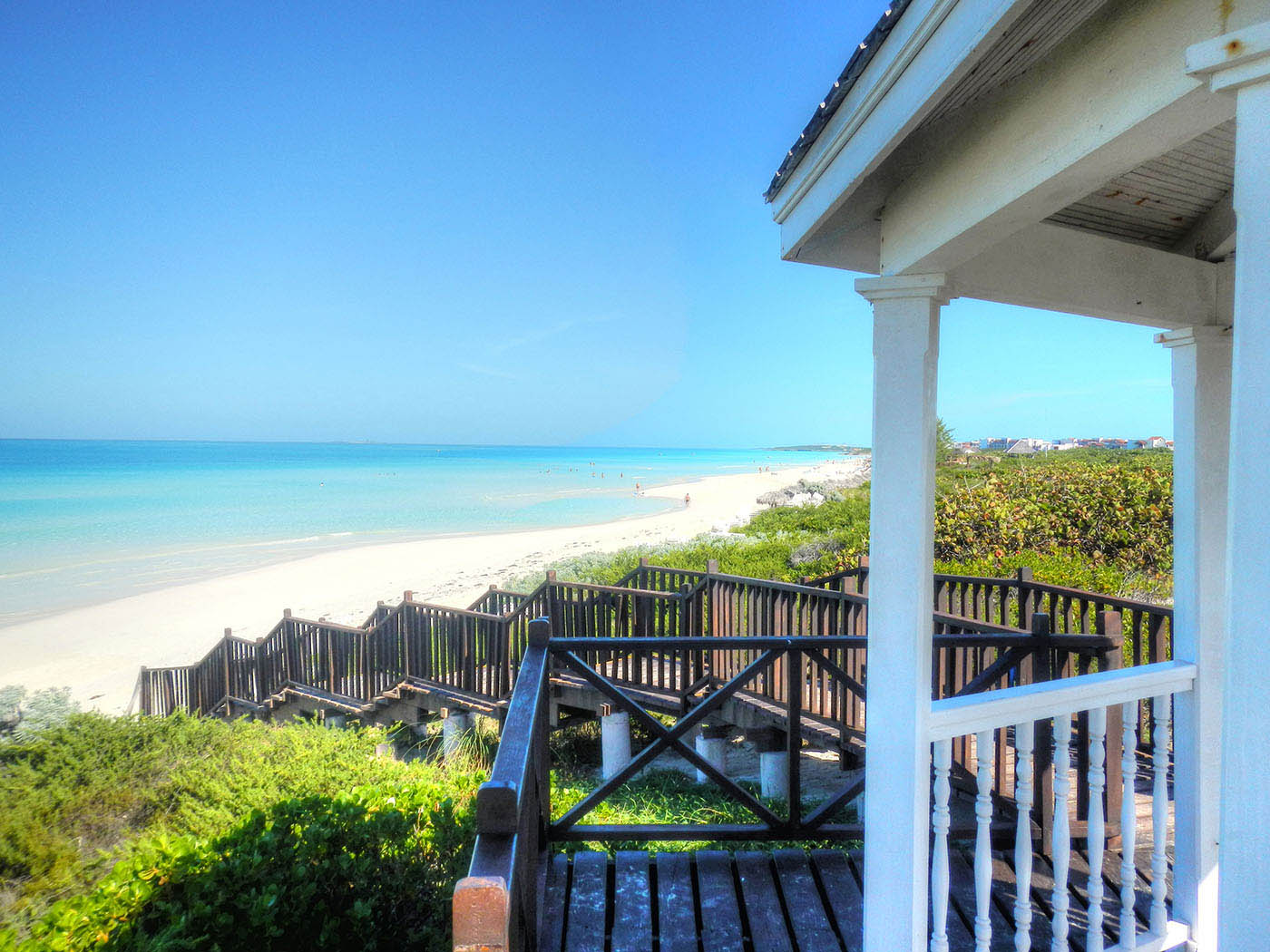 Tropical Sea Beachfront Access