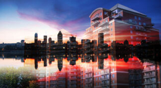 Urban Residence Photo Montage - stock photos and royalty-free images