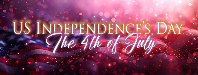 US Independence's Day Banner - The 4th of July