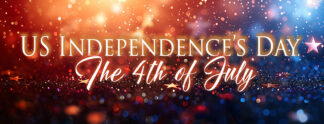 US Independence's Day Banner - The Fourth of July