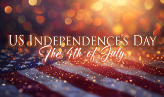US Independence's Day Flag - The 4th of July