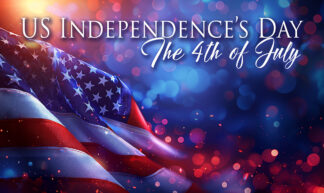 US Independence's Day Flag - The Fourth of July