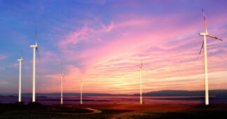 Windmills at Sunset 01 - stock photos and royalty-free images