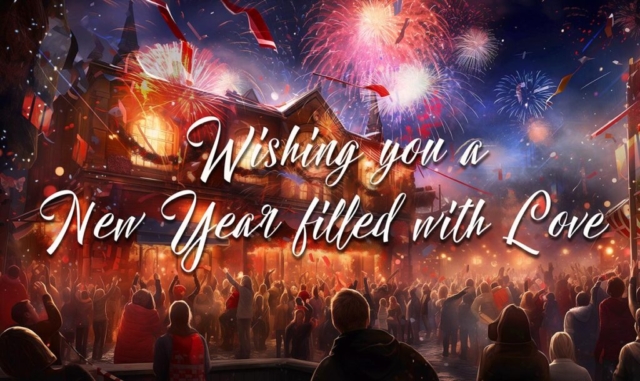 Wishing you a New Year filled with Love